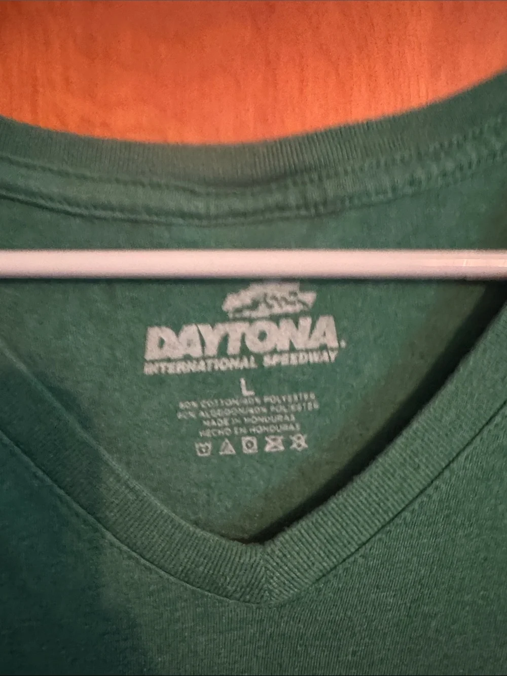 Daytona Speedway IMSA Rolex 24 Race Green V-Neck Women's Tee